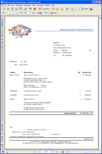 Screenshot PDF Offerte